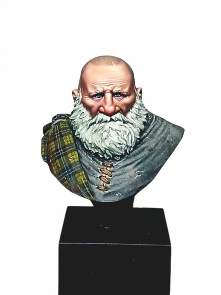 

Unassambled 1/12 ancient fantasy officer soldier bust Resin figure miniature model kits Unpainted
