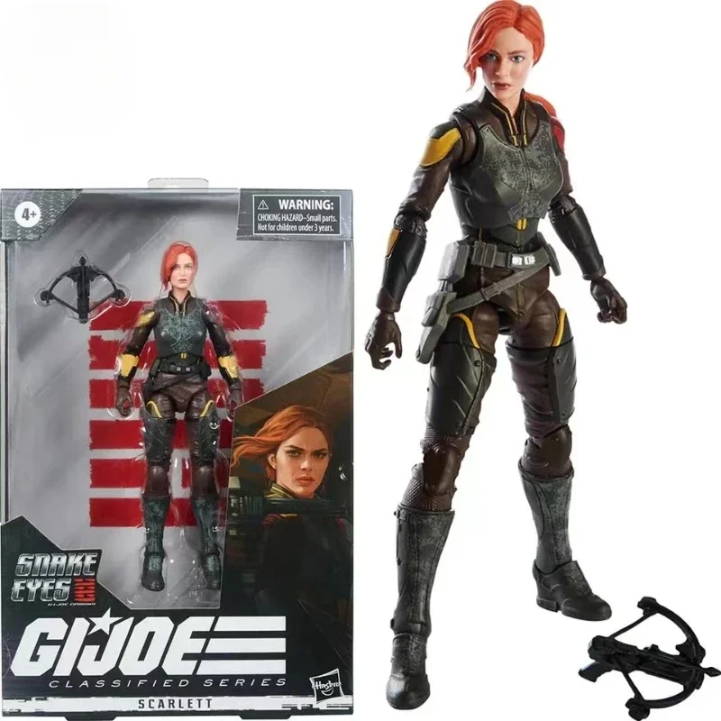 

Original G.I. Joe Action Figures Scarlett 1/12 6 Inches Movie Anime Figure Model Collection Toy Free Shipping