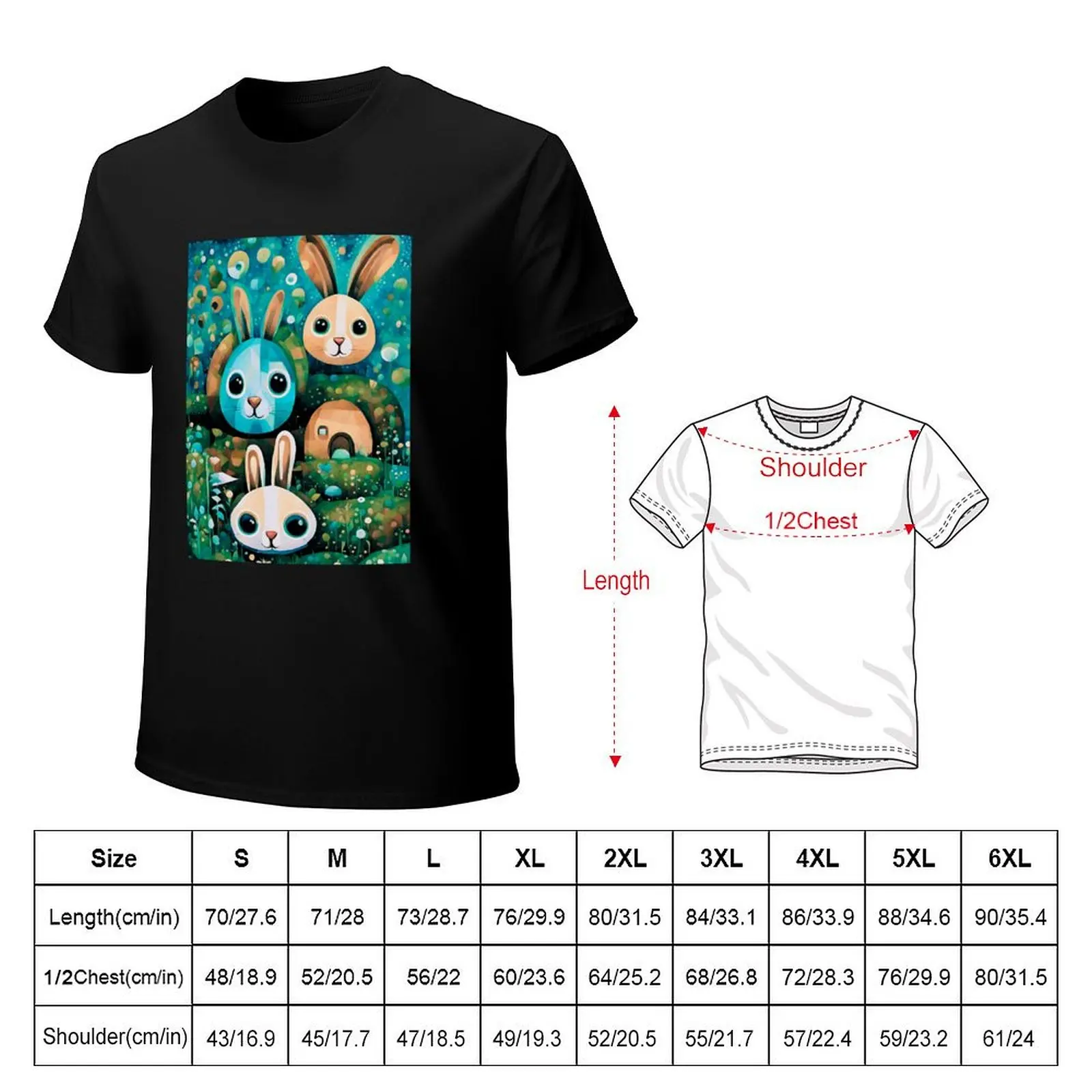 Cute Babby bunnies, Happy Easter T-Shirt Breathable Mesh Panel T-Shirt