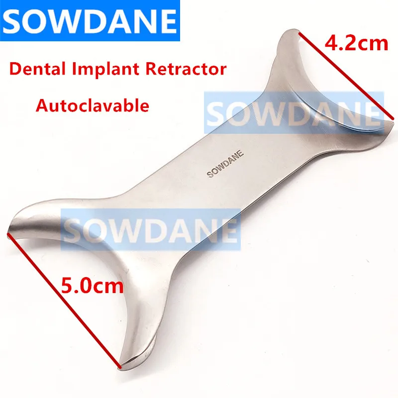 1 piece Dental Implant Lip & Cheek Retractor Orthodontic Surgical Mouth Opener Instrument Autoclavable Stainless Steel