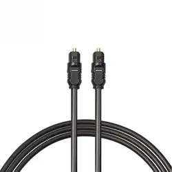 Digital Optical Audio Cable for Toslink Gold Plated 1m 1.5m 2m 3/5m 10m 15m 20m SPDIF MD DVD Gold Plated Cable High Quality
