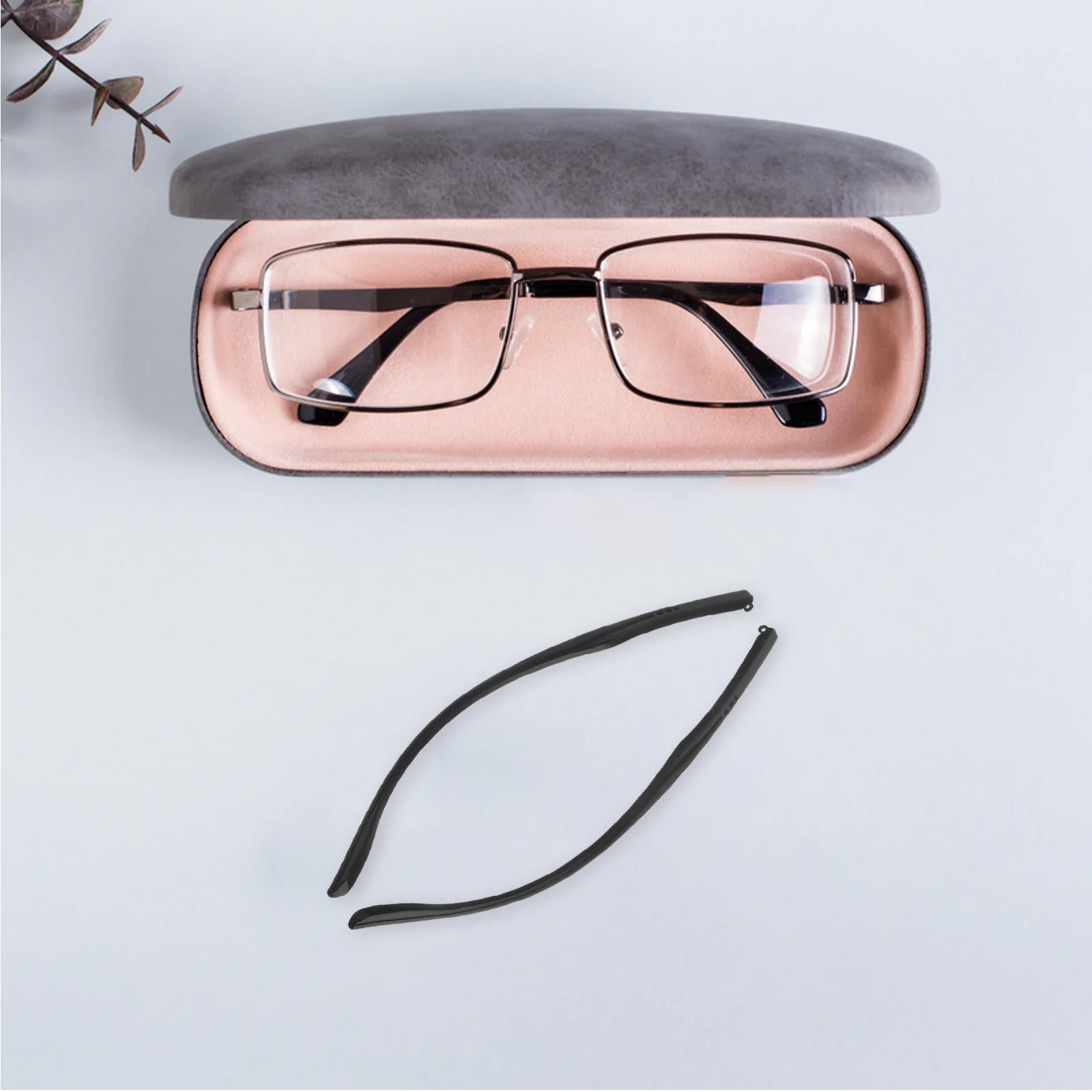 

1 Pair Replacement Eyeglass Arms 5.5Mm Black Durable Lightweight For Glasses Frames Repair Universal Sunglasses Reading Eyewear