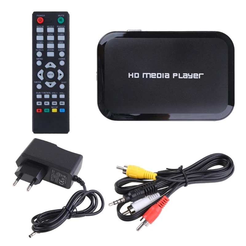 

USB External HDD Player With for MMC Disk Support MKV AVI Media Play Drop Shipping