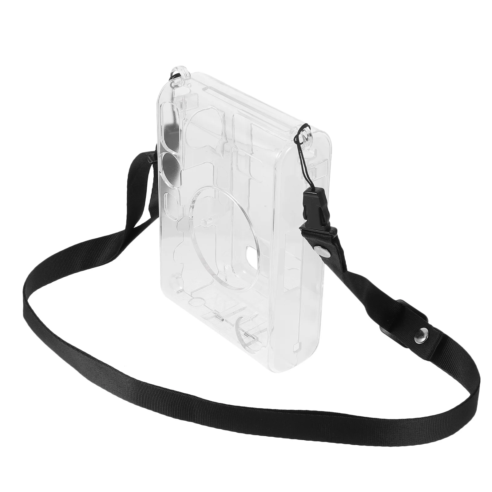 

Small Transparent Camera Protective Case Portable Scratch Resistant Shockproof Cover Fits Instant Camera Clear Shell