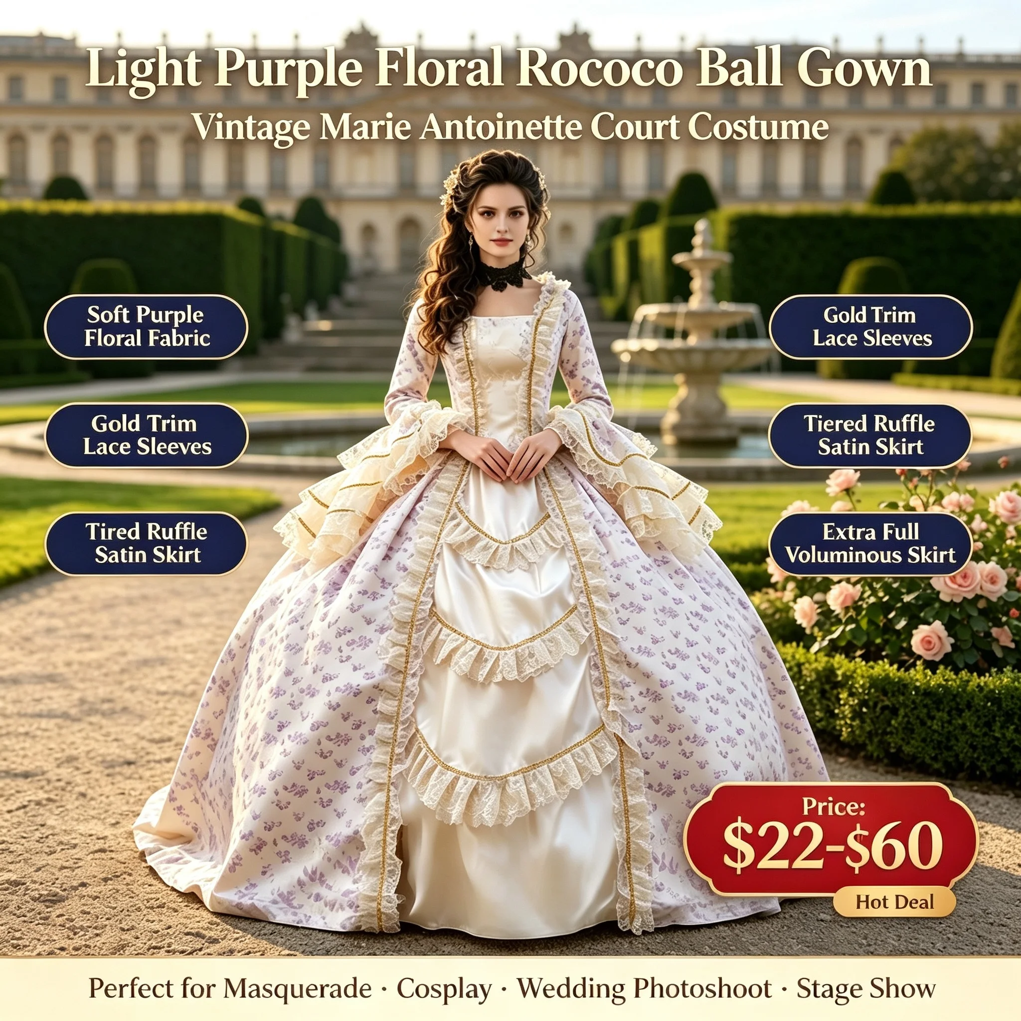 Victorian Dress for Women Victorian Marie Antoinette Dress