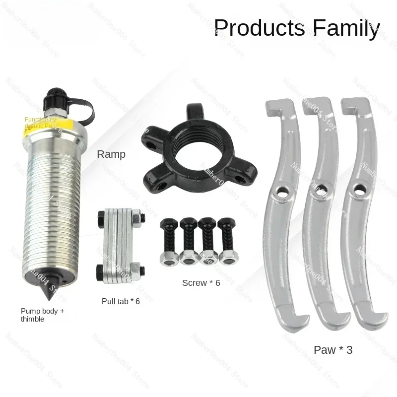 Applicable to YL Split Hydraulic Rama Code Two Claws Three Claws 5T10T15T20T30T50 Tons Bearing Loading and Unloading Pulley