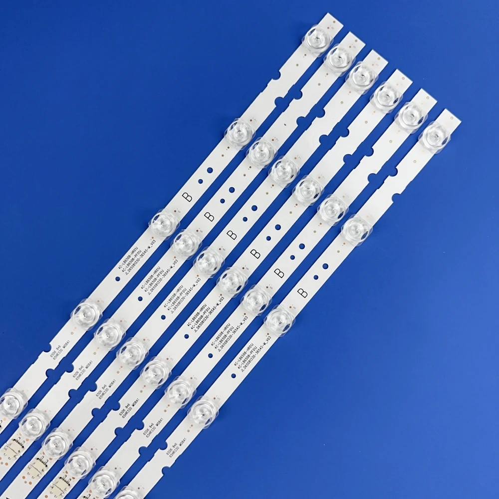Striscia LED per Thomson 65P65US TCL 65DP600 65S425TMBA 65EP660 L65P65US 65S421 65HR330M08A1 4C-LB6508-HR01J PF01J 65ud6326