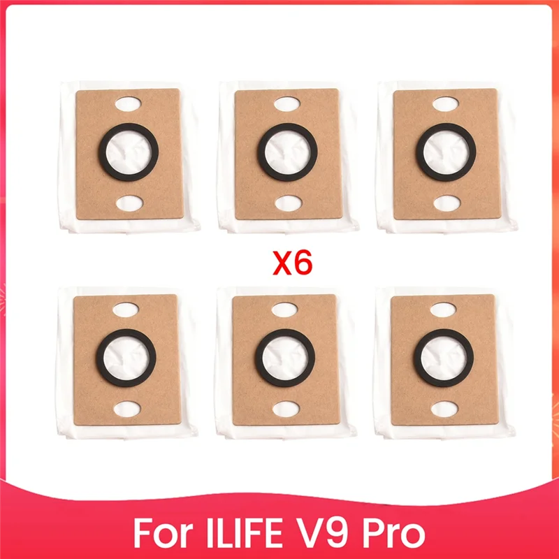 BAAO-Dust Bags For ILIFE V9 Pro Self Emptying Robot Vacuum Cleaner Dust Bags Accessories