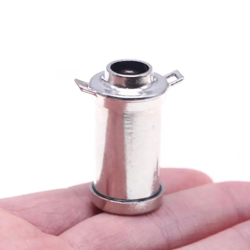 1Pc ドールハウスミニレトロ合金ミルクジャグモデル 1:12 ミニチュアキッチンミルクポット缶バケツ DIY ホームシーン小道具アクセサリー