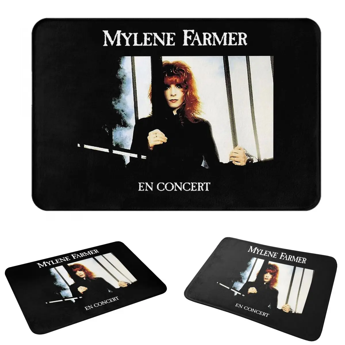Mylene Farmer Jeanne Doormat Cushion Carpet Rug Kitchen Entrance Home Floor Mat for Balcony Footpad Mats