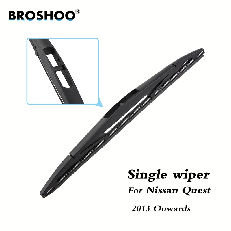 BROSHOO Car Rear Wiper Blades Back Windscreen Wiper Arm For Nissan Quest Hatchback (2013-) 305mm,Windshield Auto Styling