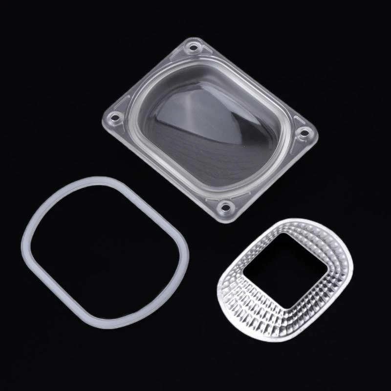 Anillo silicona del reflector lente E06B para lente PC mazorca LED+reflector+tono cubierta del anillo silicona