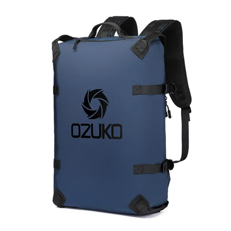 OZUKO Backpack Travel Cabin  Outdoor Motorcycle Backpacks 15.6 inch Laptop Backpack Teenager Male Waterproof Travel Bag Mochilas