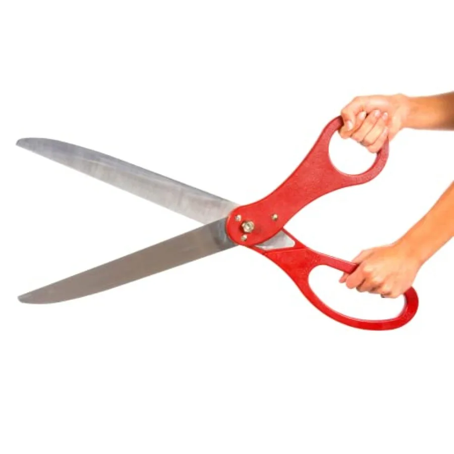 

25" Giant Scissors for Ribbon Cutting Ceremony Ribbon Cutting Scissors for Special Events Inaugurations and Ceremonies