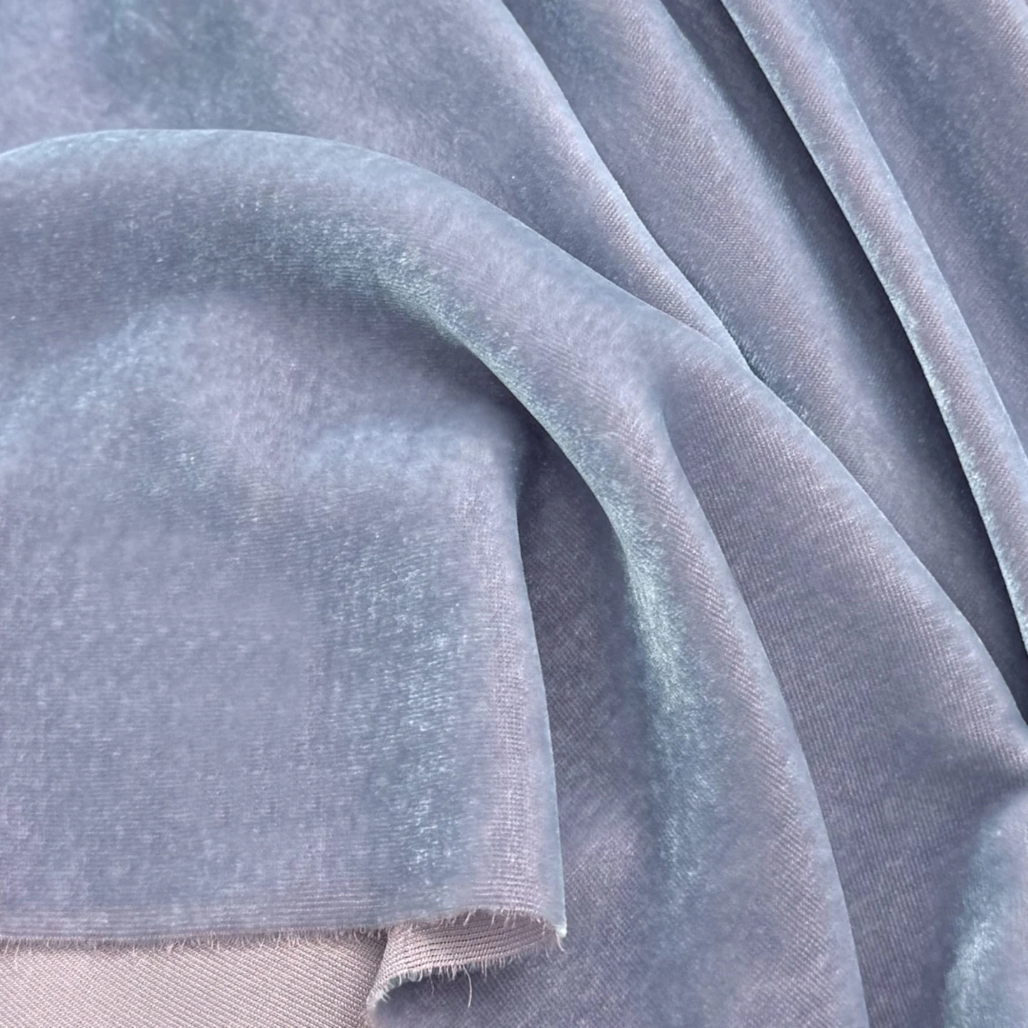 

CISULI Natural Mulberry Silk Velvet Fabric,40 momme,140cm/55" Width,Luxury Suits and Dress Cloth,Material For Sewing,Beige 67