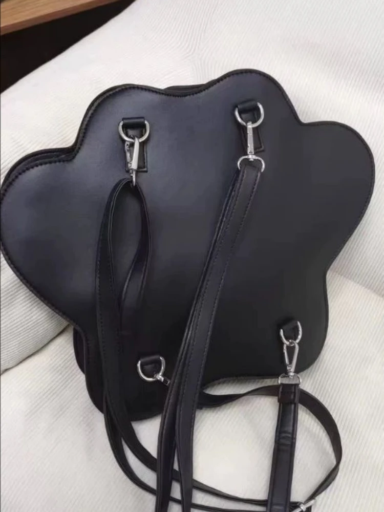 New Multi-pain Layer Cat Paw Japanese Cute Girl Ulzzang Ita Bag Fashionable Large Capacity Crossbody Backpack Y2K Itabag