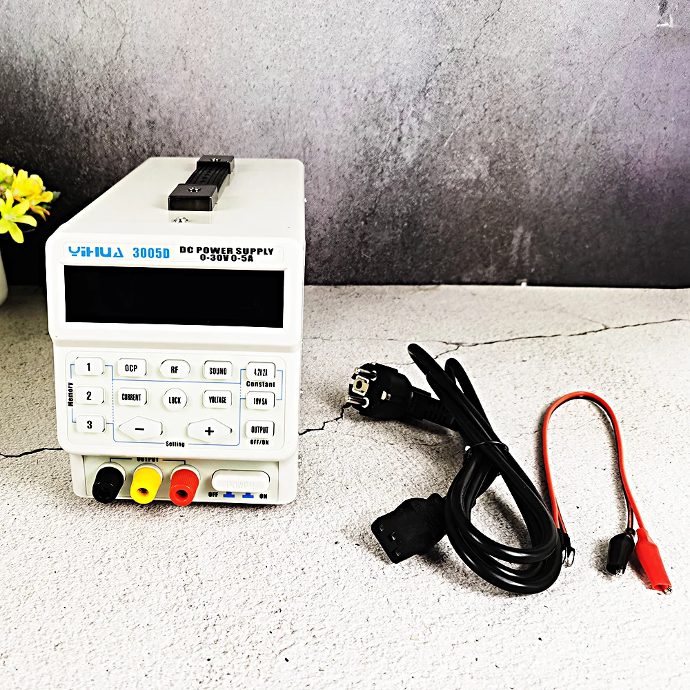 YIHUA 150W 3005D 5A 30V DC Power Supply Adjustable Laboratory Power Supply Digital Program-Controlled  Switching Power Supply