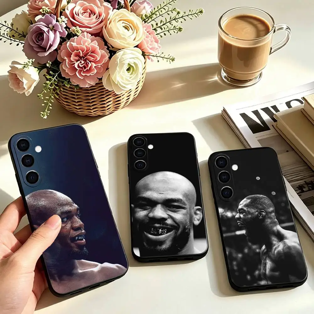 Fighter Jon Jones Bones  Phone Case For Samsung Galaxy A73,A72,A71,A70,A53,A52,A51,Others Soft Black Cover Gift