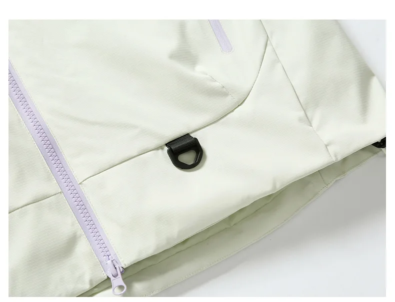 Wind- und wasserdichte Outdoor-Jacken zum Wandern, Camping, Angeln, Bergsteigen, mit Fleece gefütterte, wind- und wasserdichte Mäntel – Detail 38