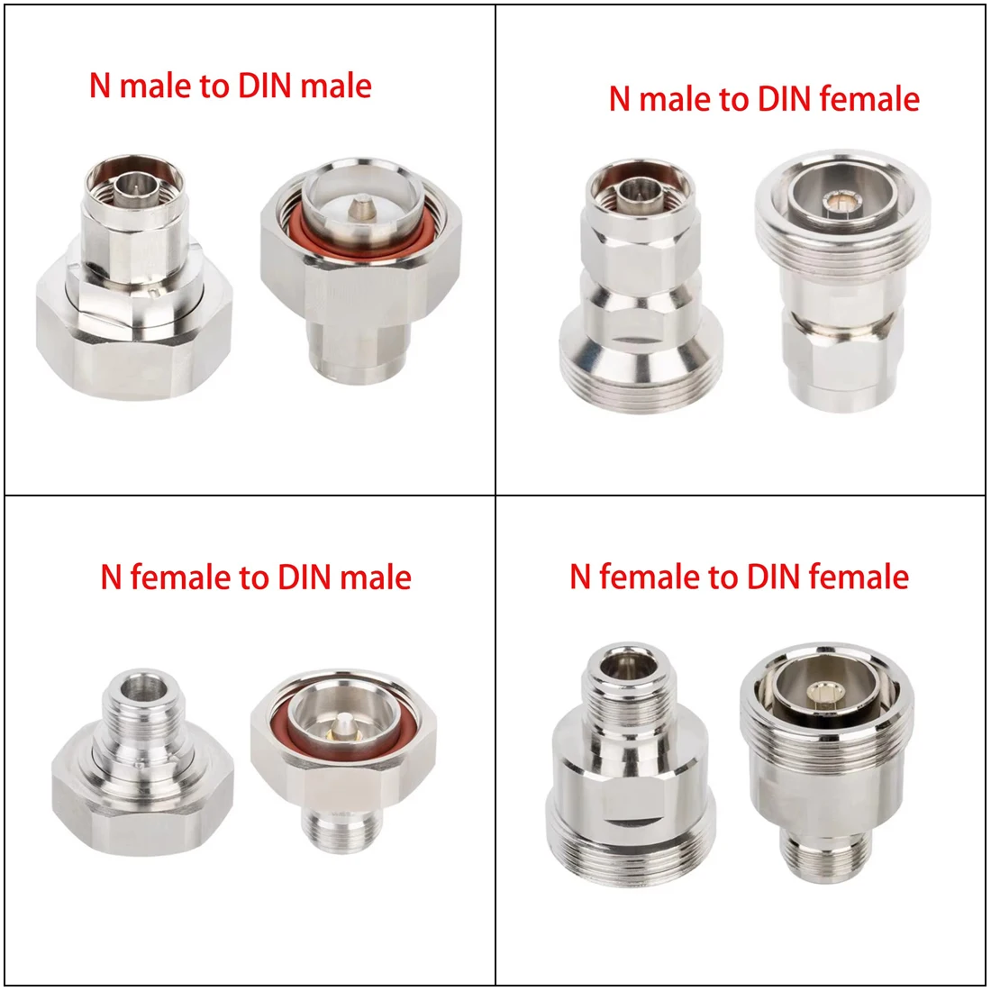 1Pc N Type Male Fem…