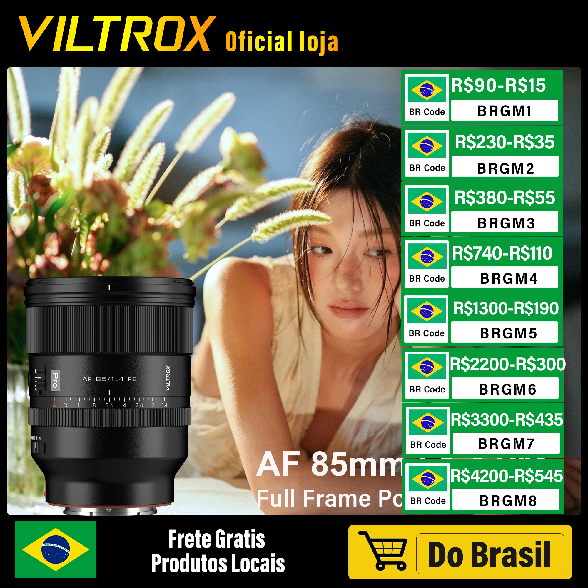 Viltrox 50mm 1.4 85mm f1.4 pro Sony full frame lente câmera retratos de quadro completo lente da câmera grande abertura para câmera sony e mount a7c2 ZV-E1 fx3 a7m4 a1 a9