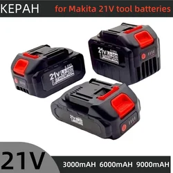 21V rechargeable lithium-ion power tool battery 3000mAh, 6000mAh, 9000mAh, 5S1P, 5S2P, 5S3P, fast charging lithium-ion battery