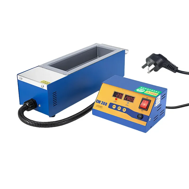 Split Tin Furnace High Temperature Intelligent Constant Temperature Protection Melting Tin Furnace Soldering Machine