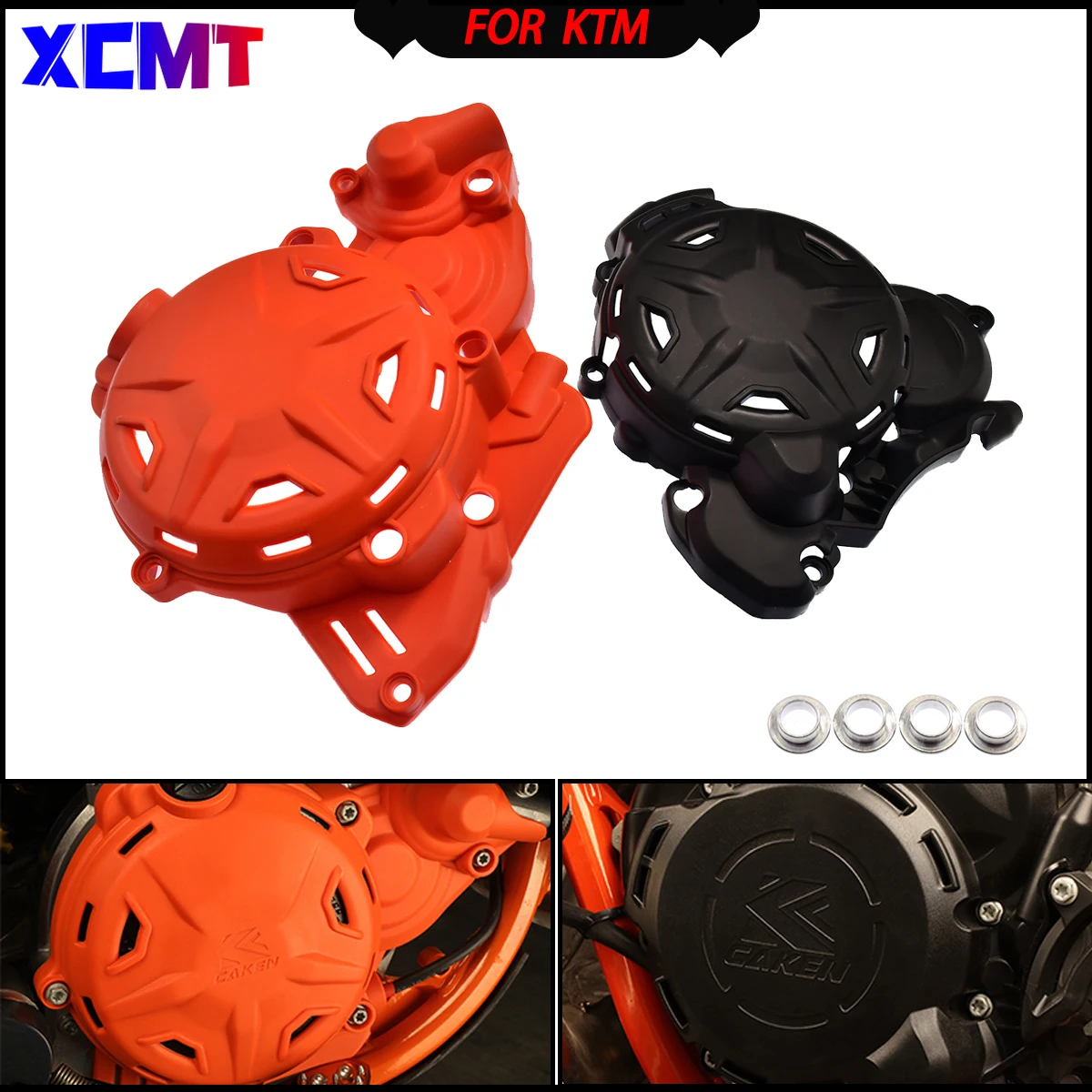 

For KTM EXC250 EXC300 XCW250 XCW300 Husqvarna TE250 TE300 PRO 2T 250 300 Motorcycle Clutch Cover Ignition Protector Guard