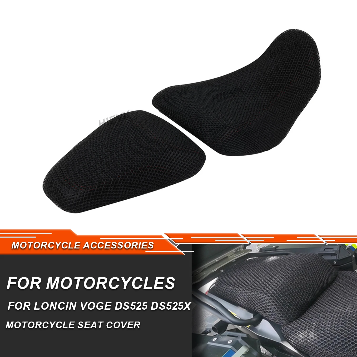 For VOGE 525DS 525DSX DS 525 DS525 DS / DSX 525 2023 Saddle Seat Cover Motorcycle Accessories Protection Cushion Seat Cover