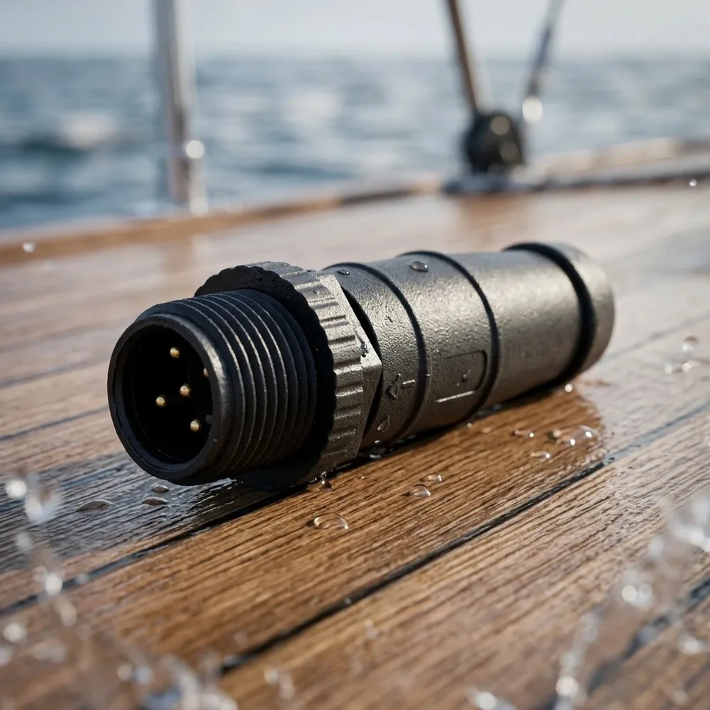 For GARMIN For Sensor Terminal Resistor Connector Marine Connector Brass Marine Connectors Working Voltage 250V