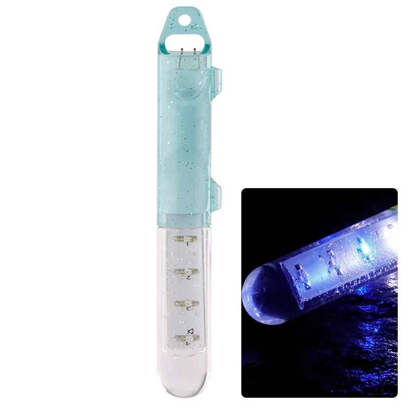 

Fish Lure Lamp LED18g 10*1.5cm Set Fish Lamp Electronic Luminescent Underwater Fishing Lure Bait Lamp Fishing Accessories