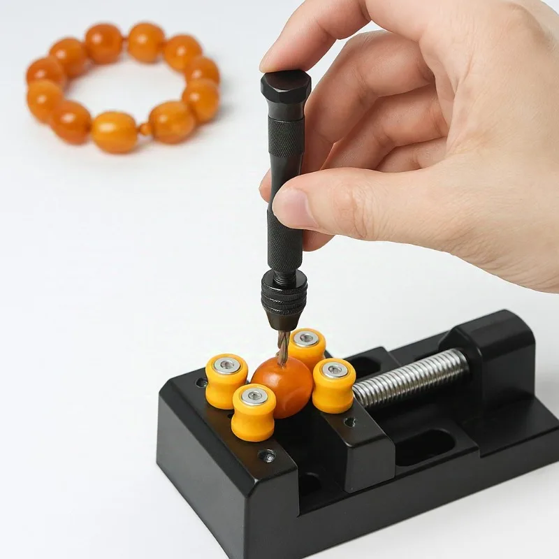 

Мини-набор инструментов с черной ручной спиральной дрелью, 10 шт., спиральная дрель для жареного теста для деревообработки, сверления, вращающиеся инструменты для деревянных отверстий