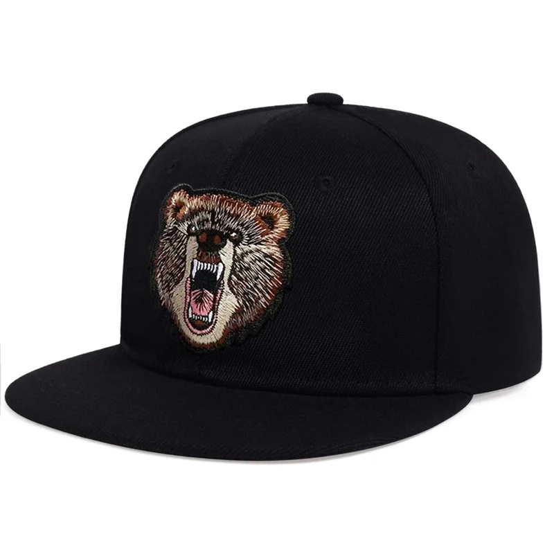 baseball CAP enjoy the bear hip hop snapback hat for men women adult outdoor casual sun baseball cap bone