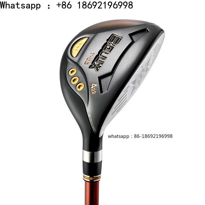 Nueva Palo de Golf BOLUX Bolex para Hombre, Varilla de Hierro y Madera T02, Palo Mixto Multifuncional Tipo Pierna de Pollo