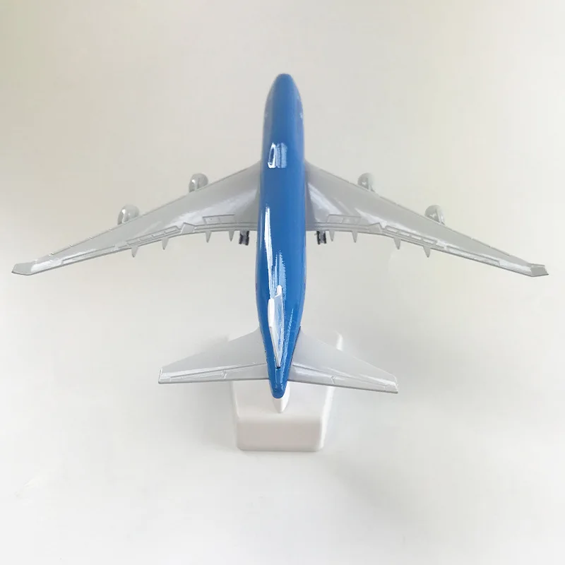 1:250 Metal Aircraft Model Replica Dutch KLM B747 Airplane Scale Miniature Art Decoration Diecast Aviation Collectible Toy