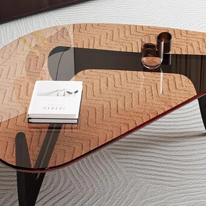 الفاخرة الشمال طاولة جانبية ريفي الرجعية خمر التعشيش طاولة القهوة تخزين الفضاء توفير Mesas دي سنترو أثاث غرفة المعيشة #3