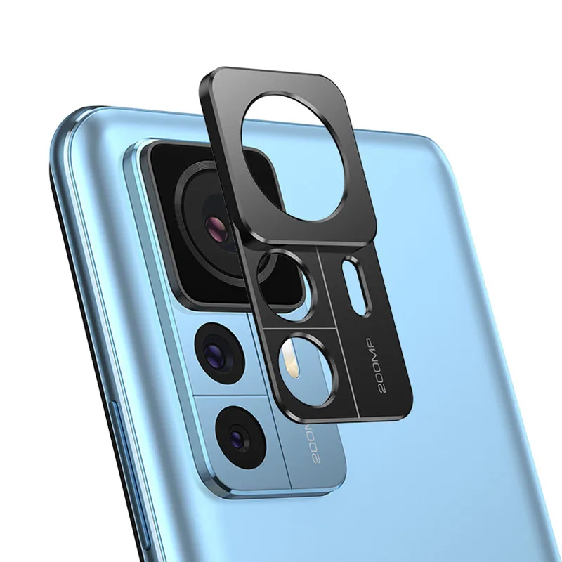 Aluminum Camera Lens Protector For Xiaomi Mi 12T Pro 12TPro Protective Cover For Xiaomi 12T Pro Camera Lens Shell Metal Case