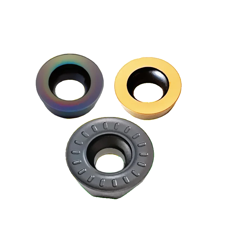 HUAZHICHUN-Centre d'usinage de fraiseuse CNC, Iconcutter R6R5, Carbide RPMT1204MO, RPMW1003MO