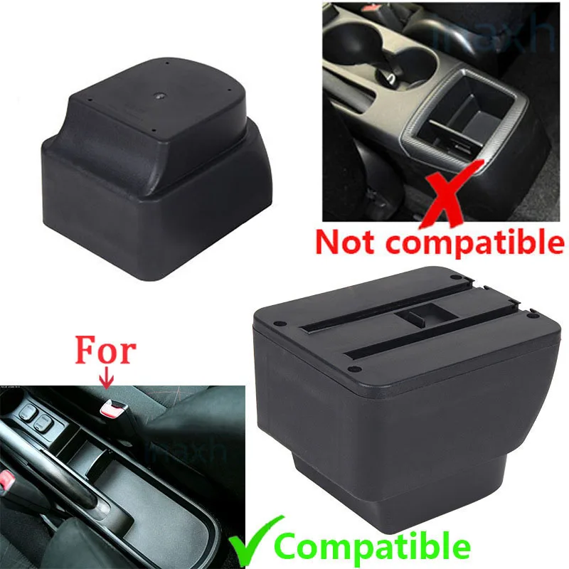 For MAZDA 2 Armrest For Mazda 2 Demio Car Armrest box Retrofit Storage box Car Accessories Interior details Simple installation