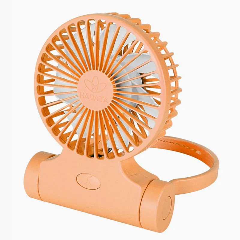 Handheld Fan Portable USB Rechargeable Fans Desk with Base Small Cooler Outdoor Sling Mini Fan