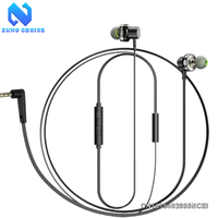 Zuno Awei Z1 Wired Earphones Active Noise Reduction Hifi Wired Earbuds With Microphone No Delay Monitoring Headphones Wired Gift