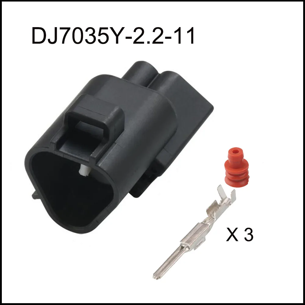 Imagem -04 - Conector do Cabo Impermeável Automático Plugue Automotivo Soquete Masculino Família Terminal Seal Pin 61880099 100set