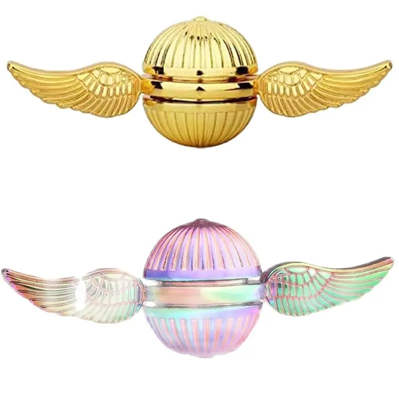 中世魔法の世界のファンへのフィジェットハンドスピナーギフト ストレス不安ADHD緩和フィジェットおもちゃ メタル最高のおもちゃ