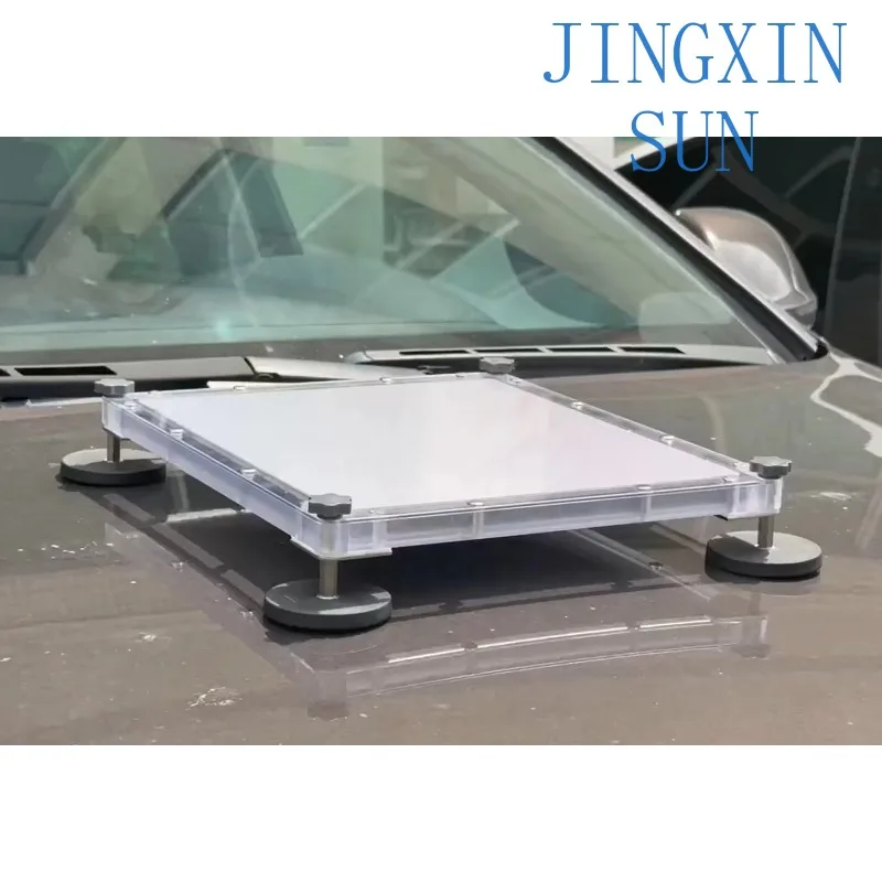 2 in 1 mini magnetic bracket and protective cover, strong magnetic anti-hail car magnet bracket, hail protective case