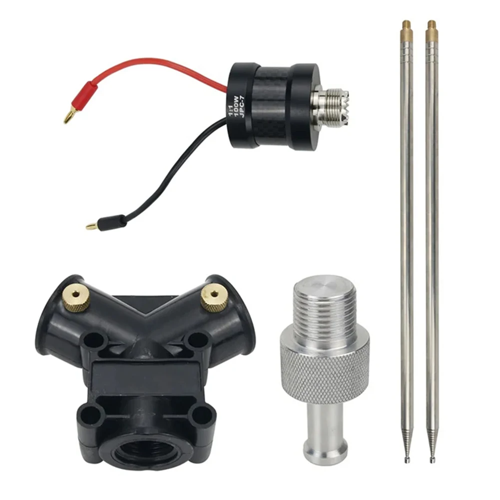 

HAMGEEK JPC-7 Multi-band Shortwave Antenna Coil Induction/positive V-shaped Antenna/aluminum Tube Vibrato Outdoor Communicate