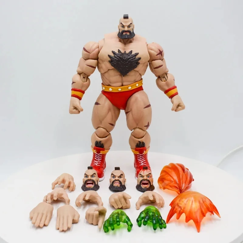 Ultra Street Fighter Ken Masters Storm Toys USFII: The Final Challengers Guile Ryu Ken Action Figure Model Toy Gift for Friends