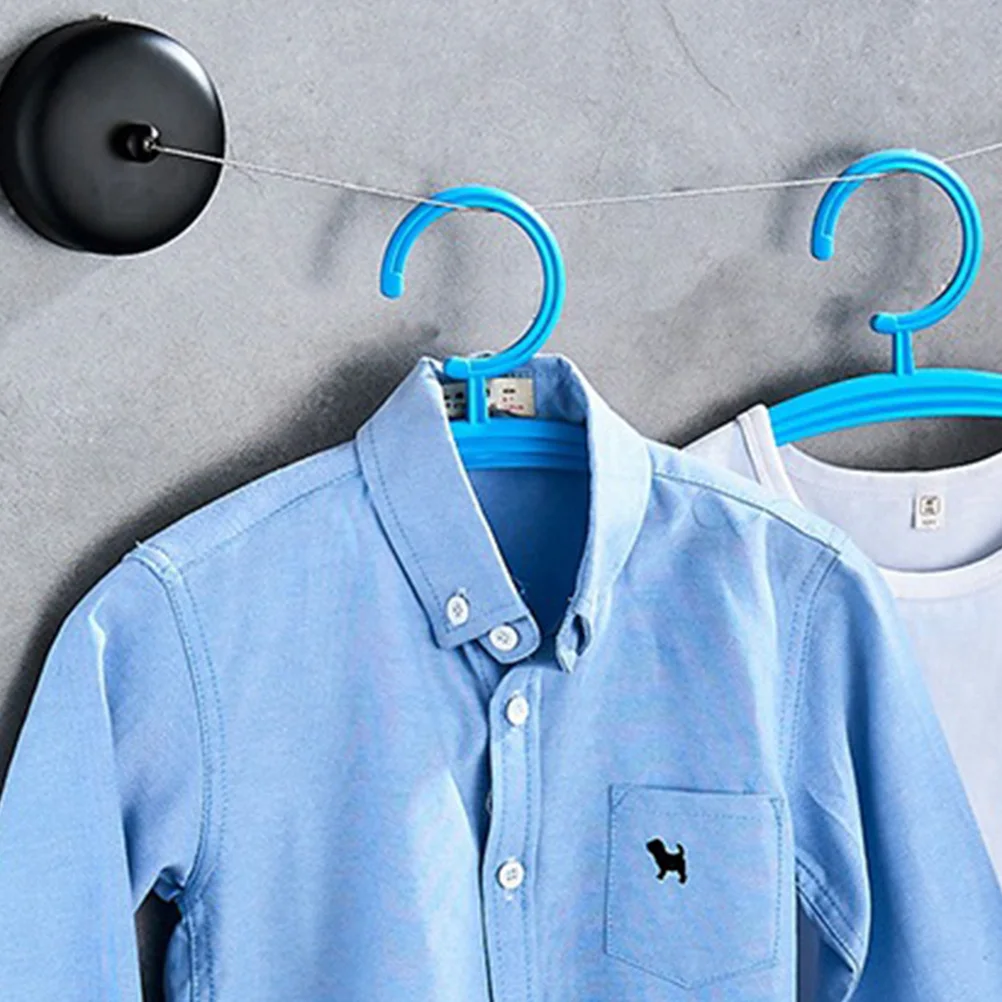 

Retractable Clothesline Clothes Hanging Rope For Bathroom Balcony Laundry Room Home Hotel Use Clothes Drying