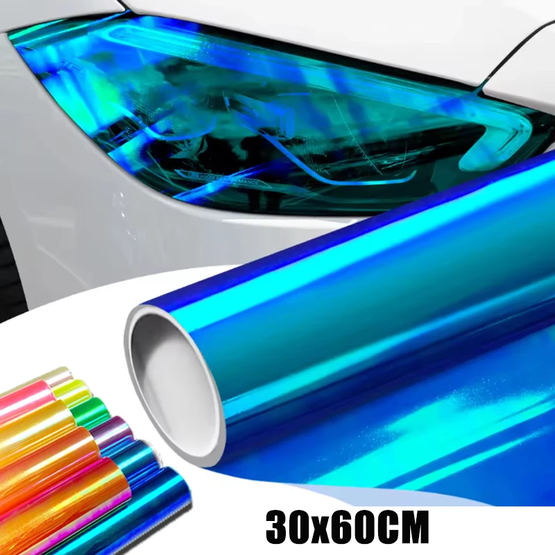 

Headlight Tint Film Translucent Color-Changing Film Waterproof Stickers For Headlights/Tail Lights And Fog Lights 13 Colors