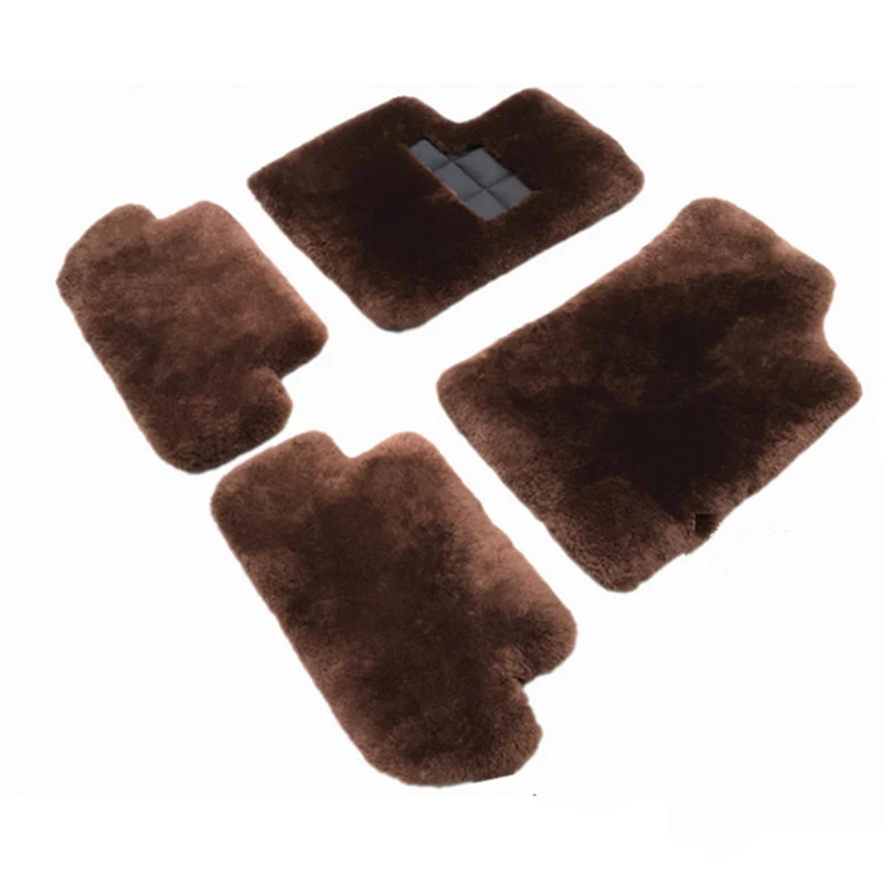 Luxury 100% Australian Pure Wool Car Mats for Bentley Mulsanne Flying Spur Continental GT Full Set of Autos Pads