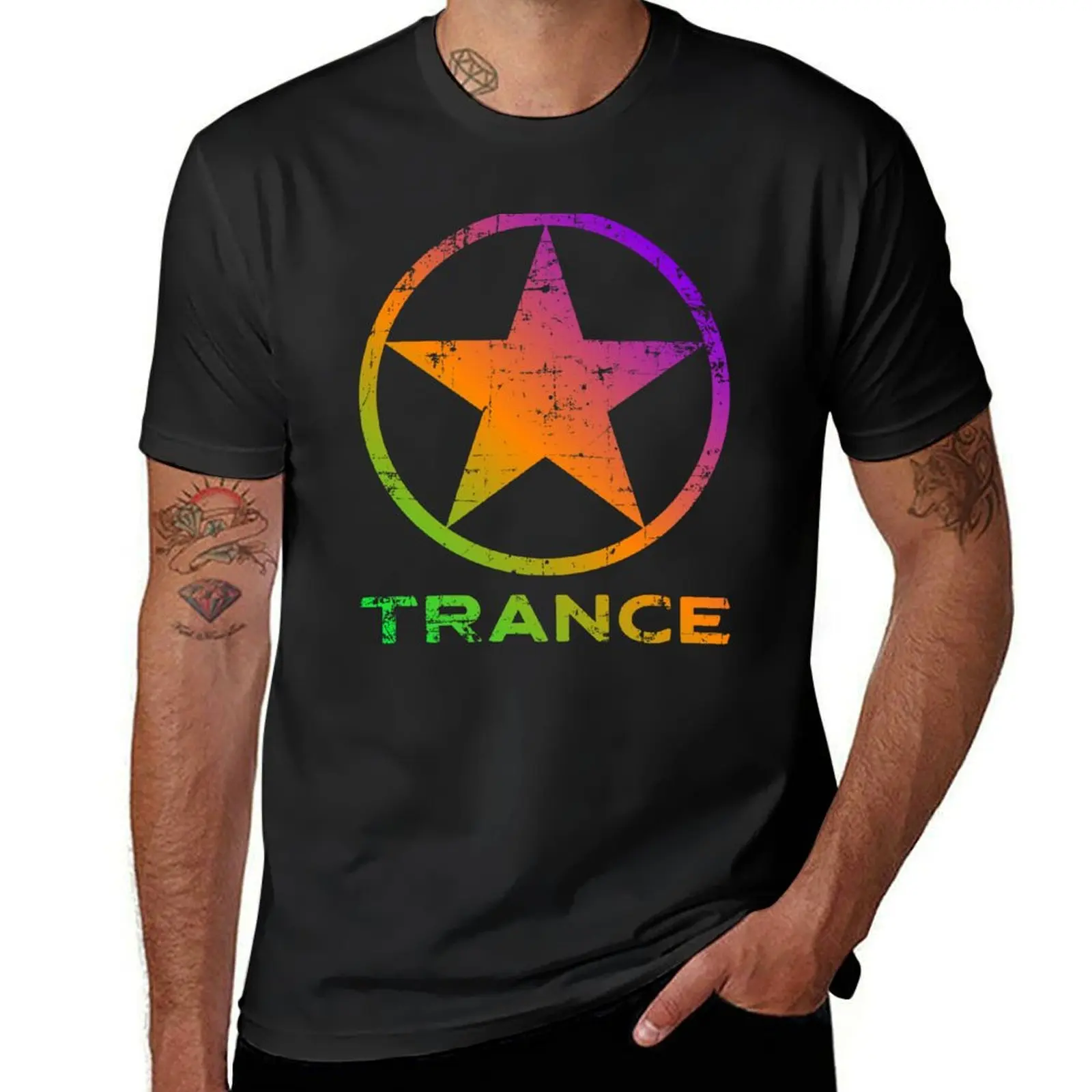 

Uplifting Trance Psy Acid Goa Yoga Dance T-Shirt Personalized t-shirt T-shirts oversize Short sleeve tee t shirts for men cotton